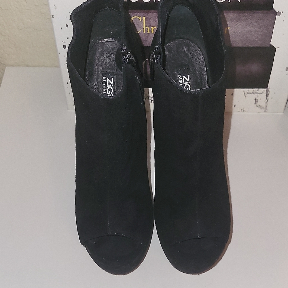 Killstar Andromeda Black and Gold Star Platform Shoes Size 8 - Picture 3 of 6